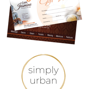 Gift Vouchers from Little Jasmine & Simply Urban