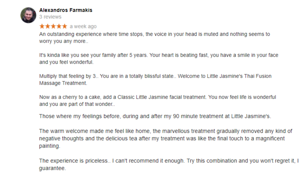 Testimonial LJ